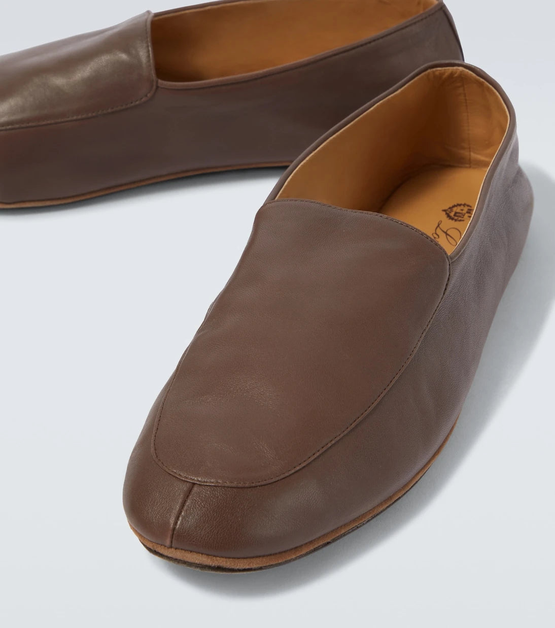 Loro Piana - حذاء لوفرز أنتون ووك الجلدي