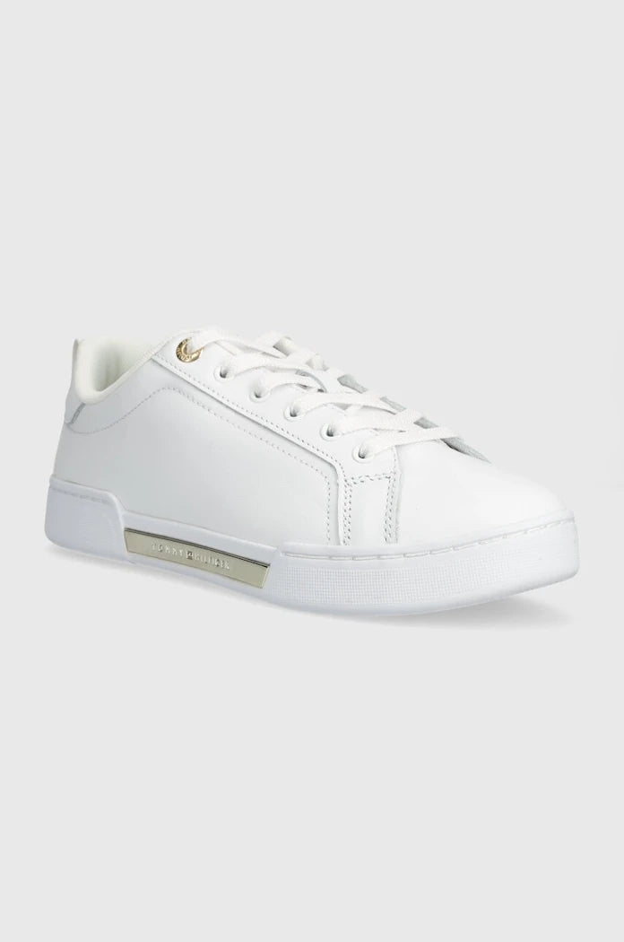 Tommy Hilfiger CHIQUE COURT SNEAKER Deri Spor Ayakkabı