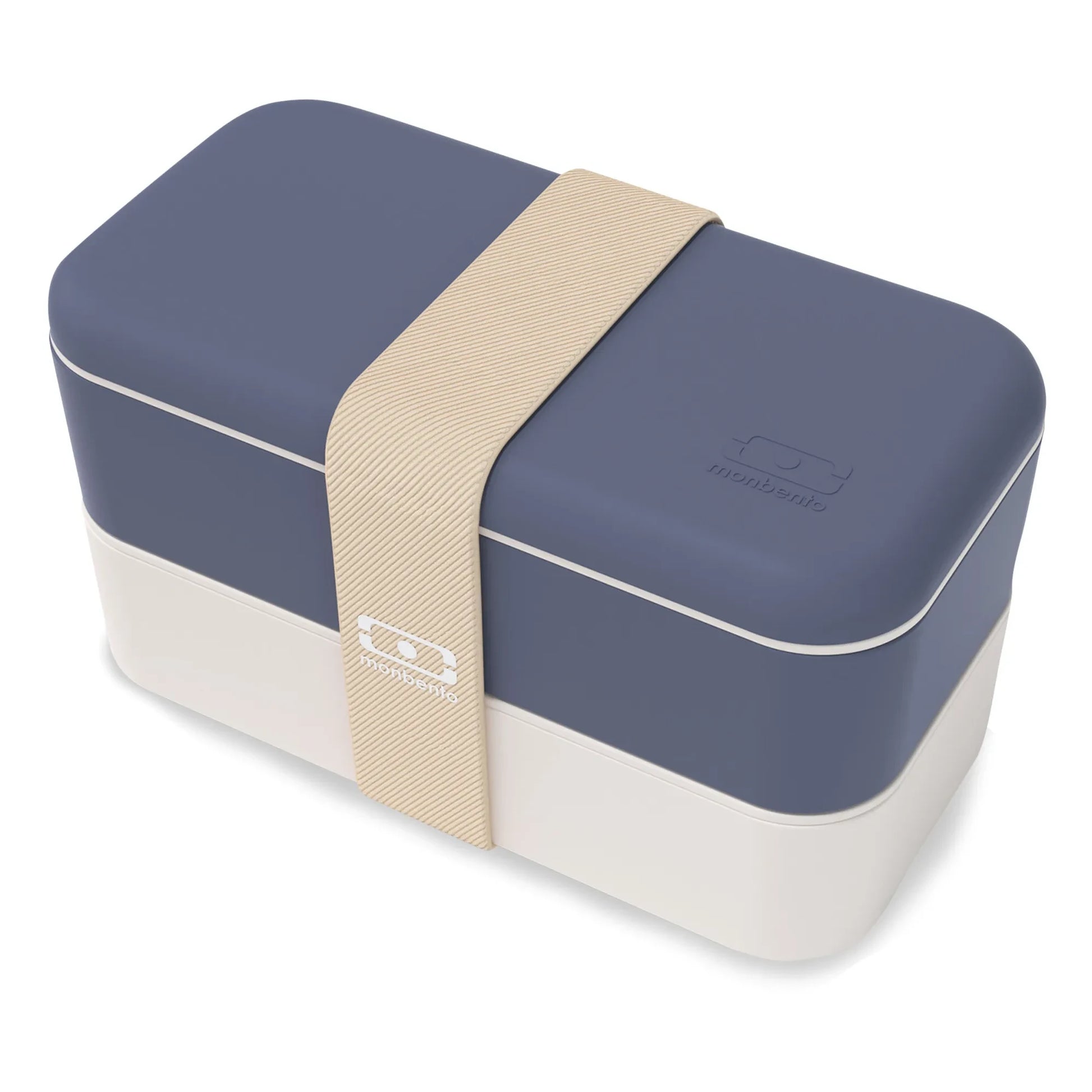 Monbento - MB Original Bento with 2 Airtight Compartments | Blue