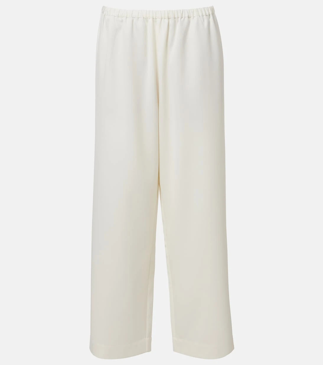 Róhe - Wool-blend cropped wide-leg pants