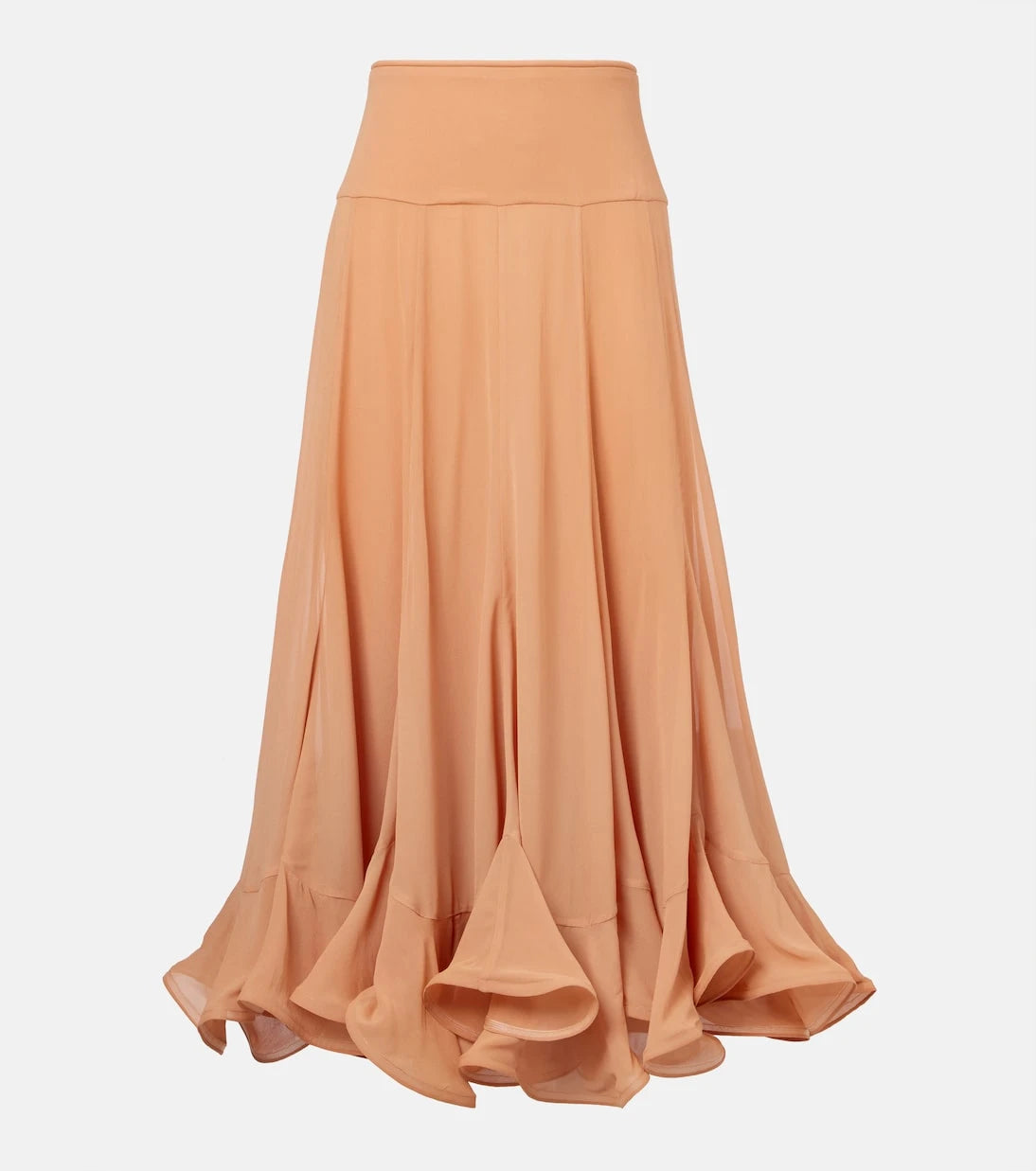 Zimmermann - Balance floral midi skirt