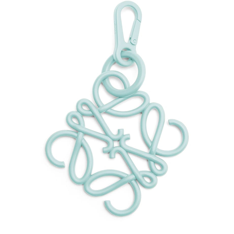 Blue Metal Anagram Charm