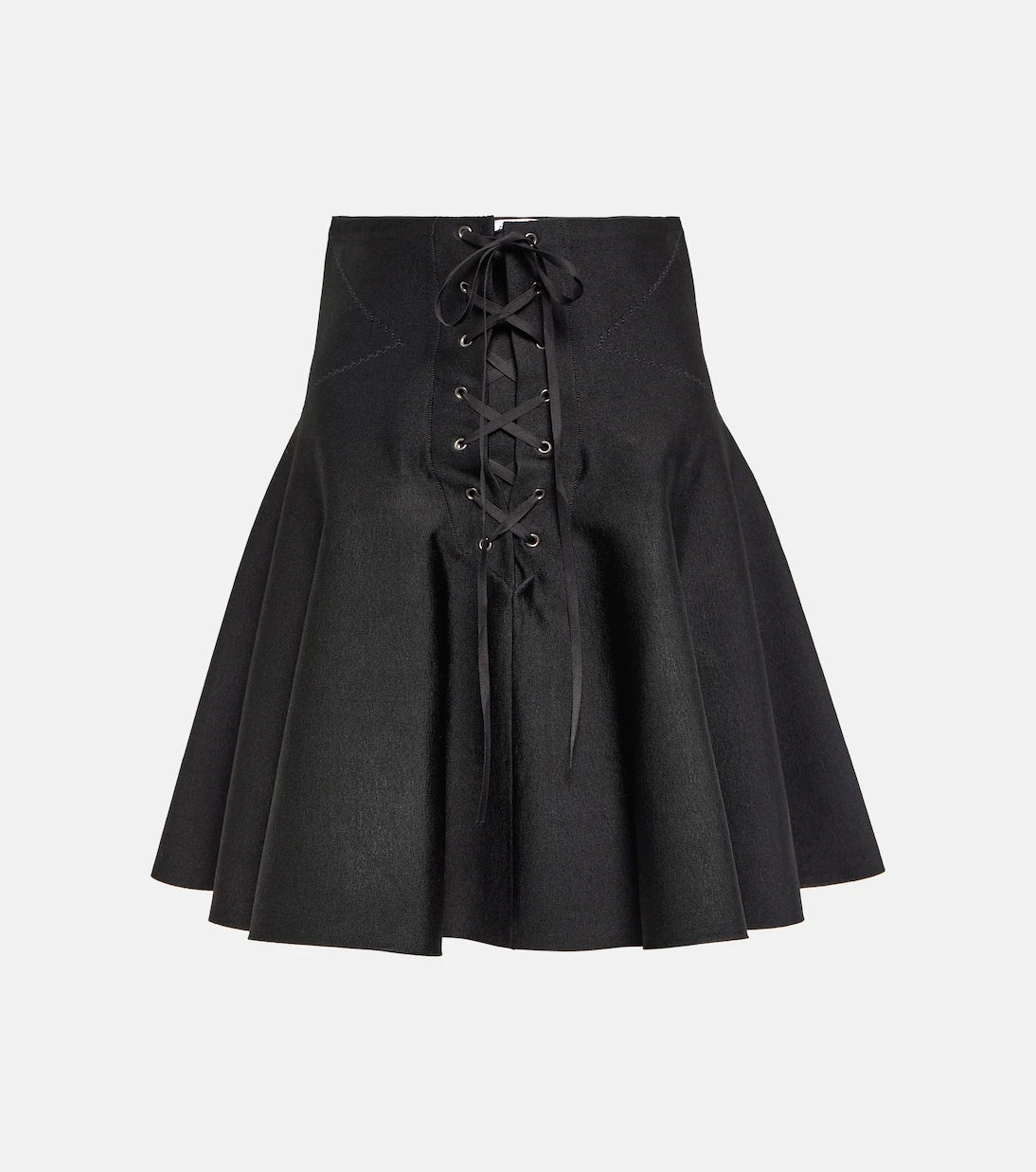 Alaïa - تنورة قصيرة بكسرات