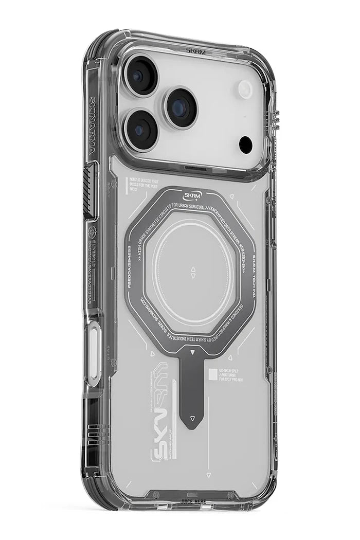 Skinarma Magma iPhone 17 Pro Max Dahili Manyetik Halkalı Telefon Kılıfı