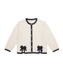 Wool Bow Alette Cardigan (2-4 Years)