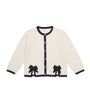 Wool Bow Alette Cardigan (5-10 Years)