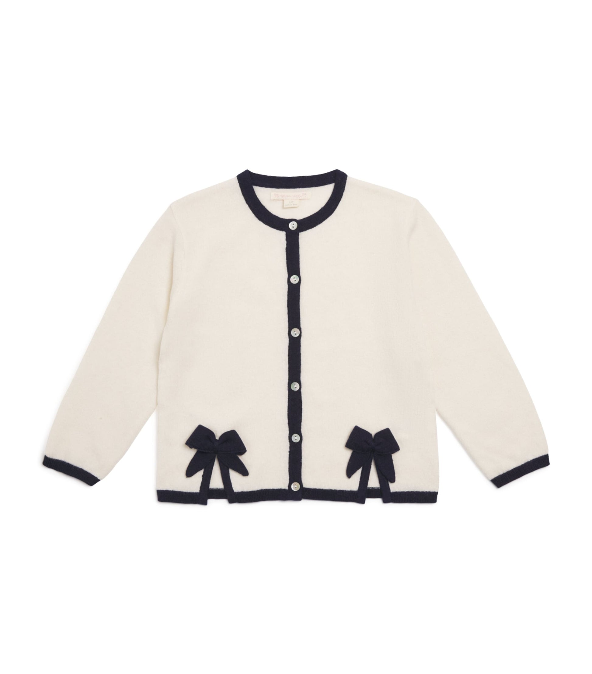 Wool Bow Alette Cardigan (5-10 Years)