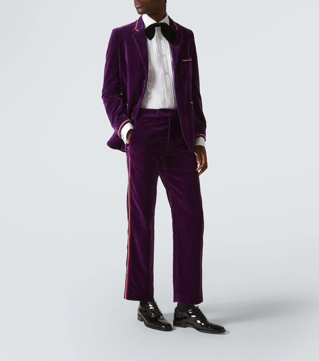 Bode - Showcase cotton velvet suit pants