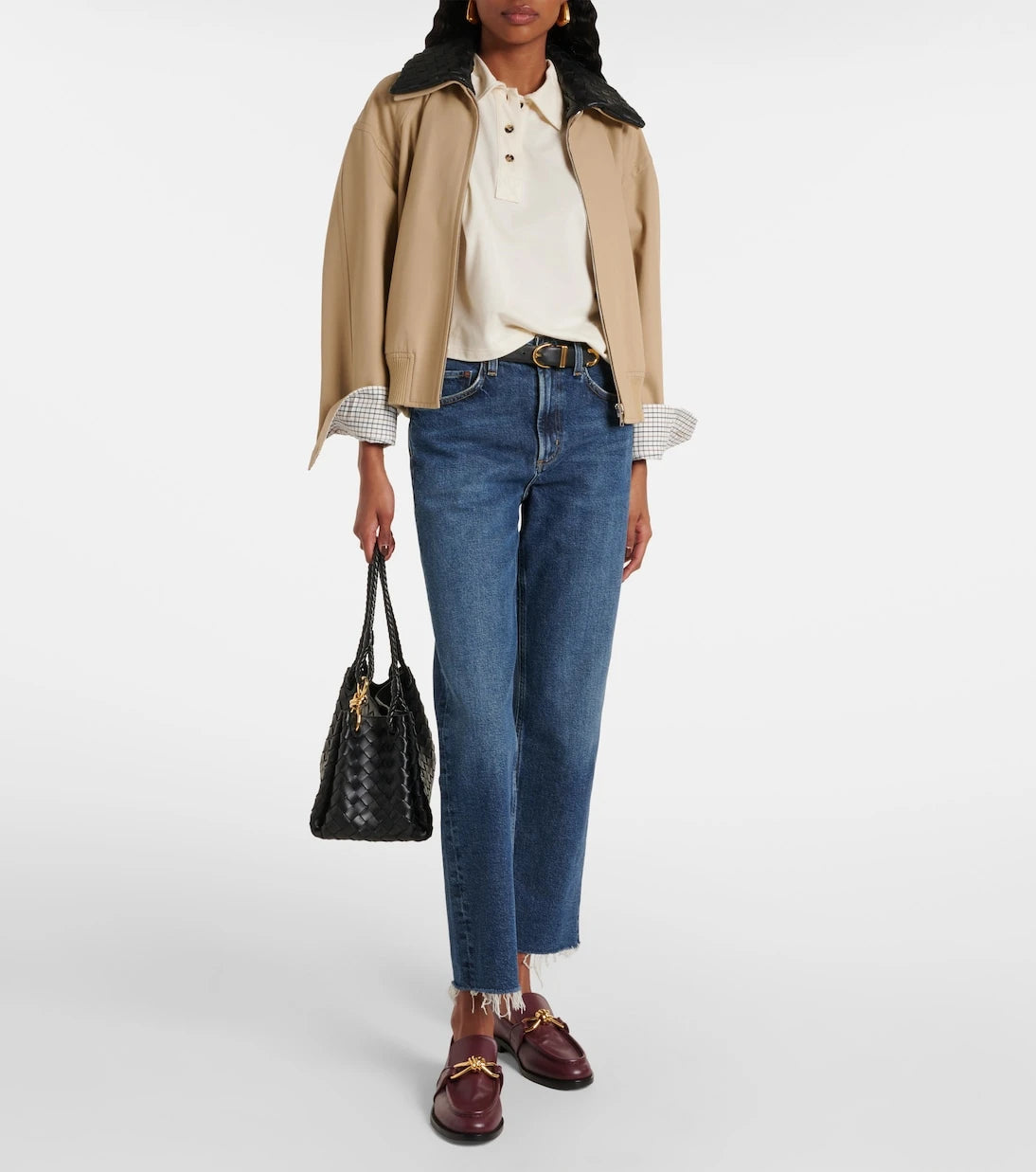 Agolde - Valen mid-rise straight jeans