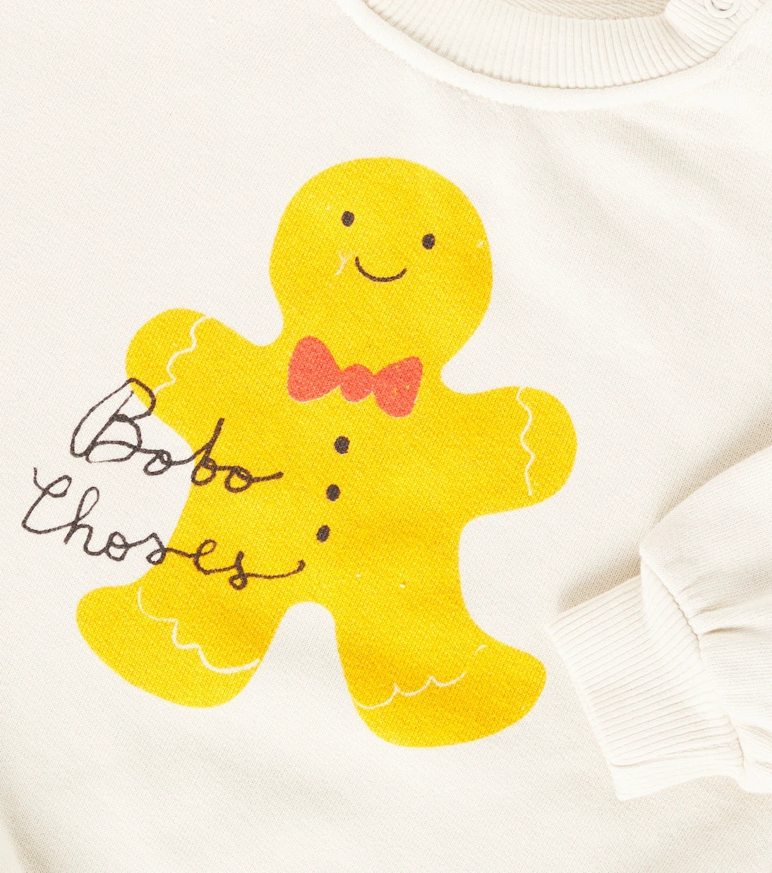 Bobo Choses - Gingerbread cotton sweatshirt