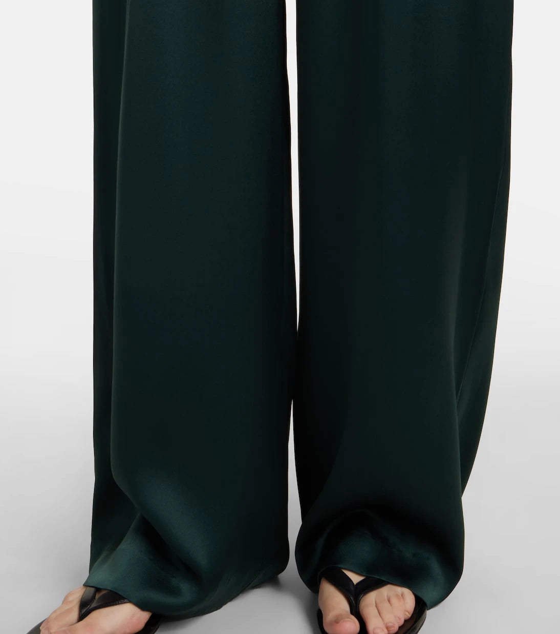 The Sei - Silk satin wide-leg pants