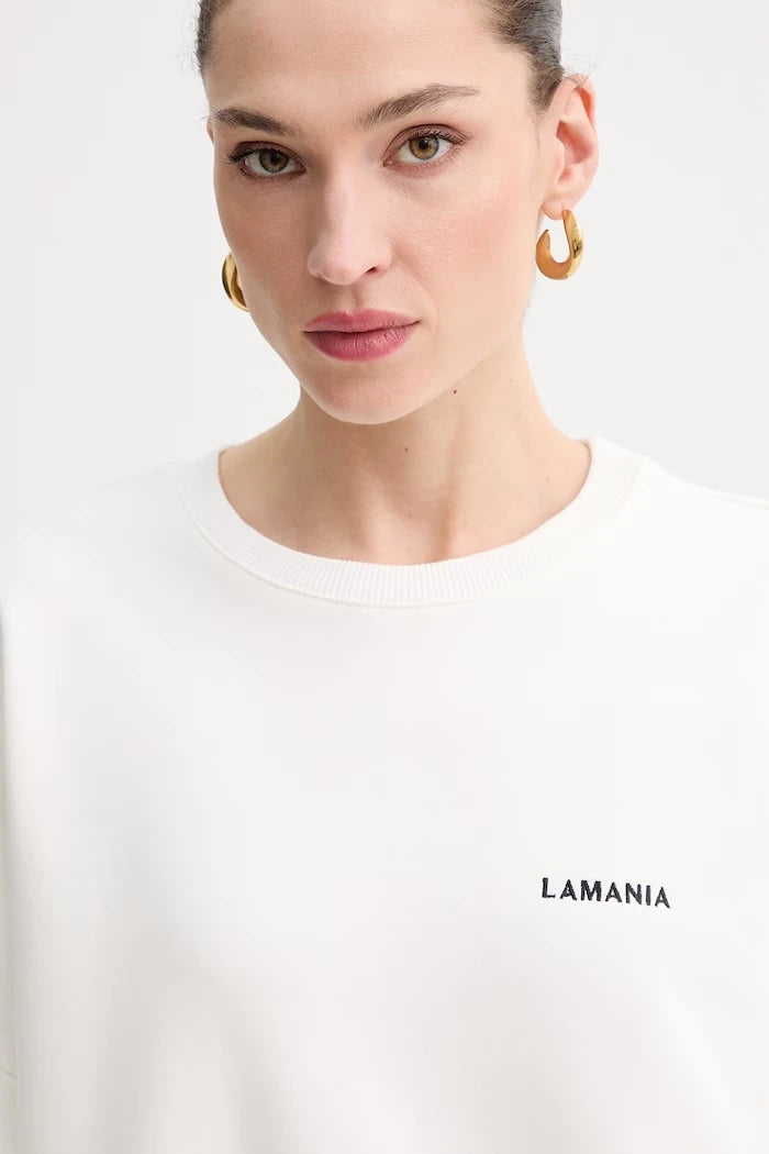 La Mania BRUX 3 Büyük Beden Kadın Pamuklu Sweatshirt