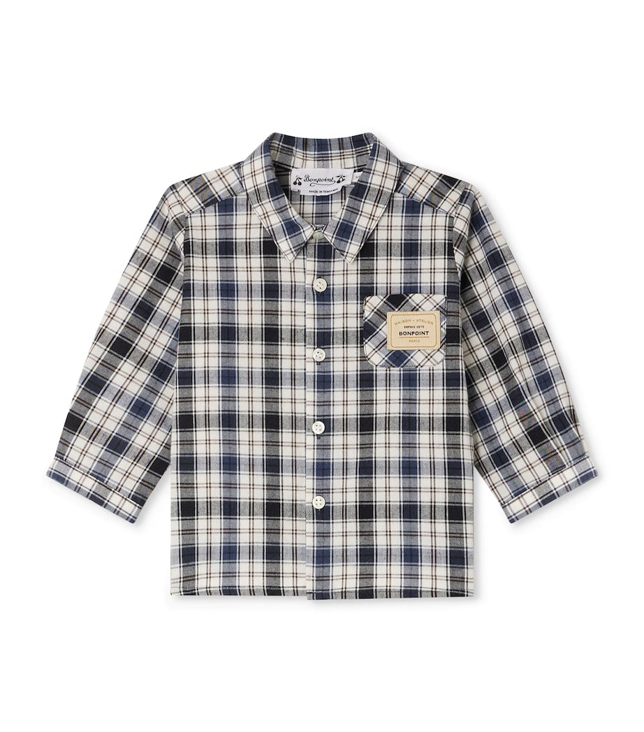 Bonpoint Check Print Shirt (6-18 Months)
