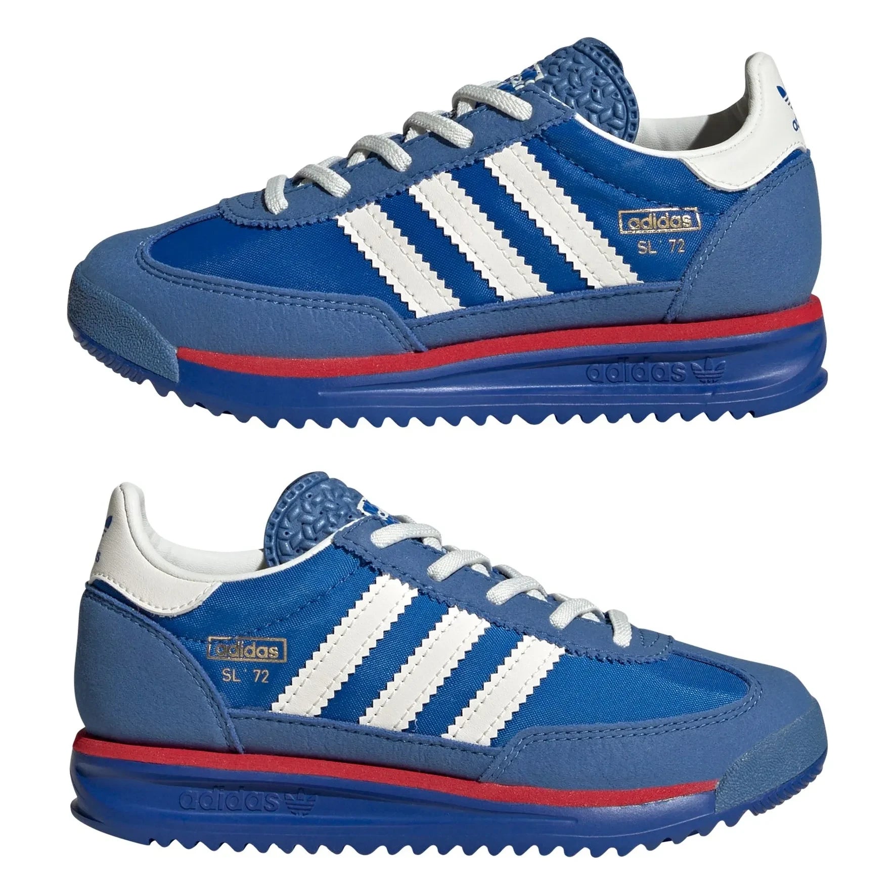 Adidas - SL 72 RS Elasticated Lace Sneakers | Blue