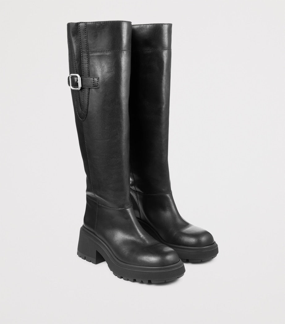 Jimmy Choo Multi Tamsin 70 Leather Knee-High Boots