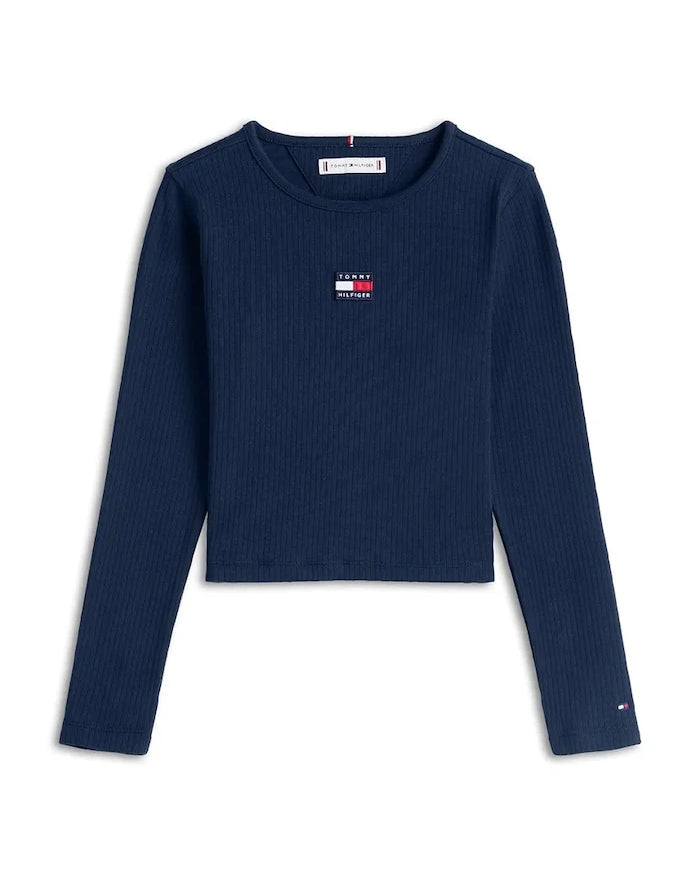 Tommy Hilfiger Uzun Kollu Çocuk Bluzu