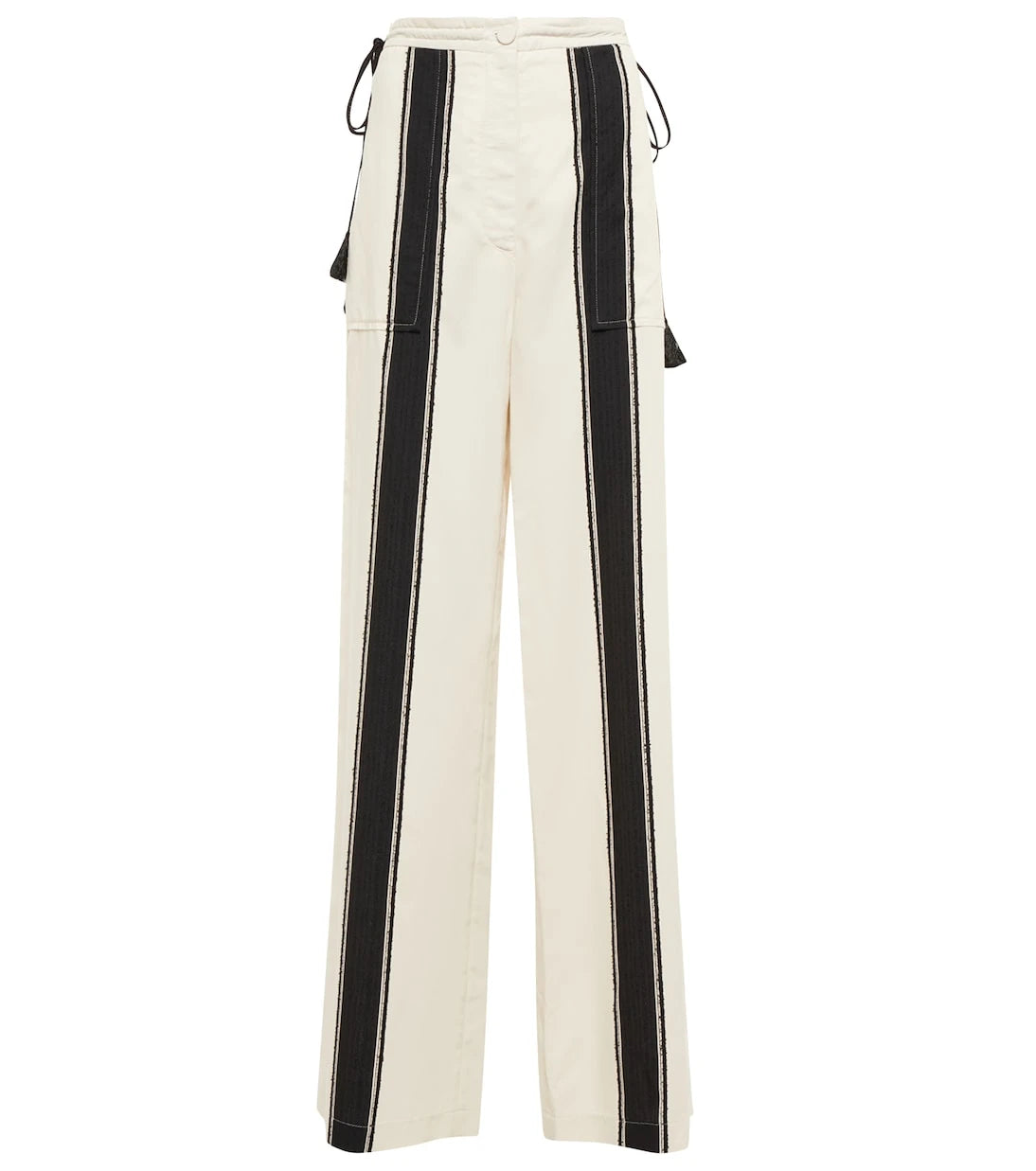 Altuzarra - Eleos striped crêpe wide-leg pants