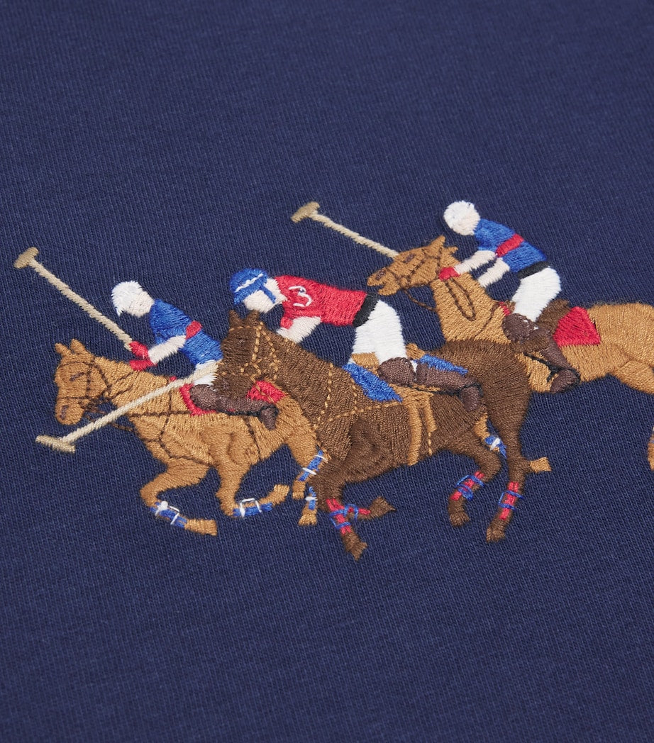 Ralph Lauren Kids Logo Embroidered T-Shirt (2-7 Years)