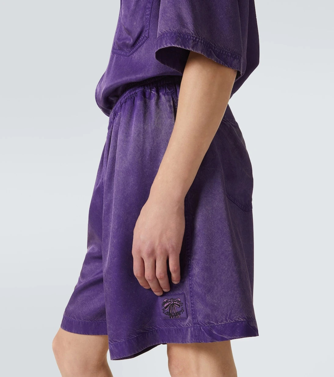Acne Studios - شورت من التويل