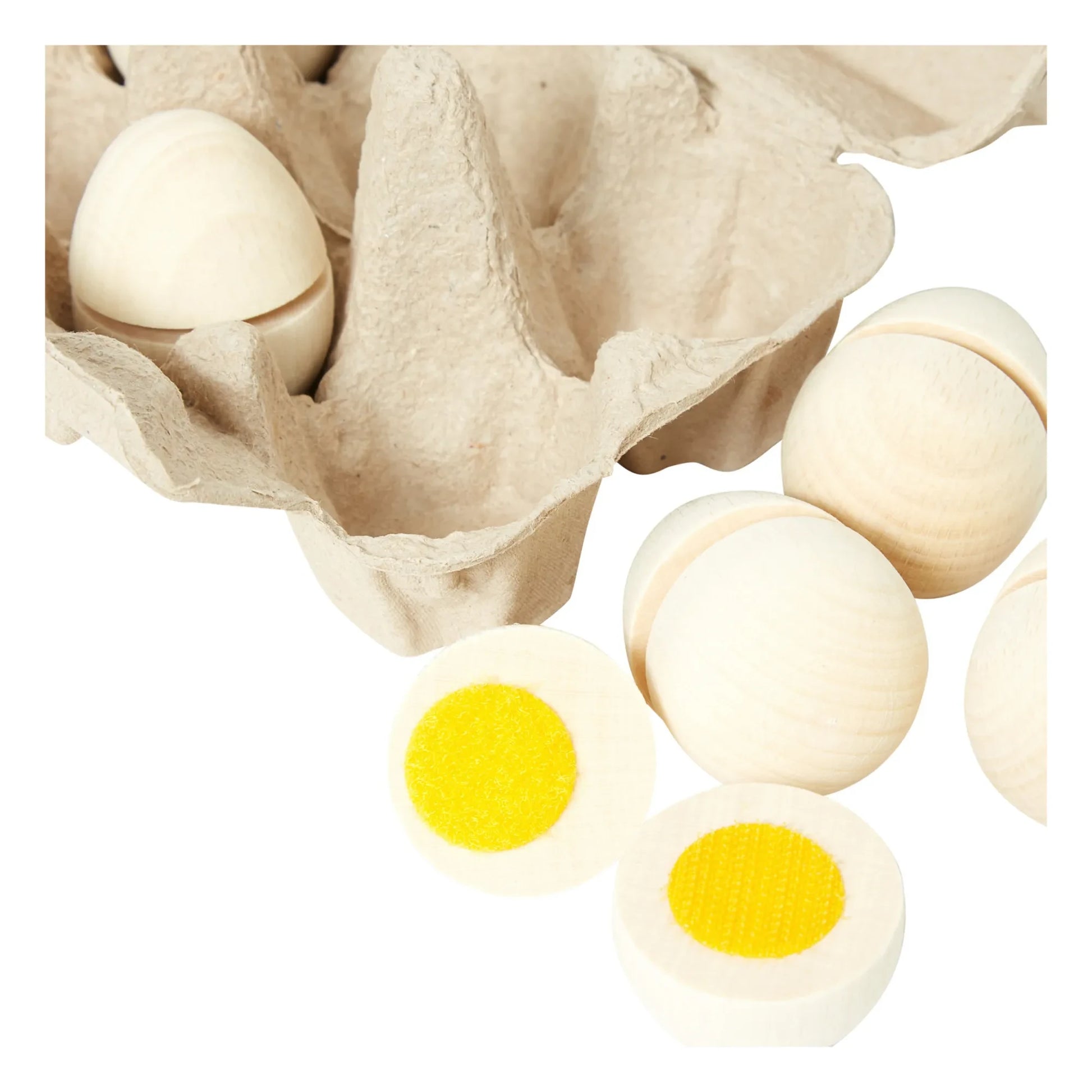 Erzi - Carton of 6 Toy Eggs