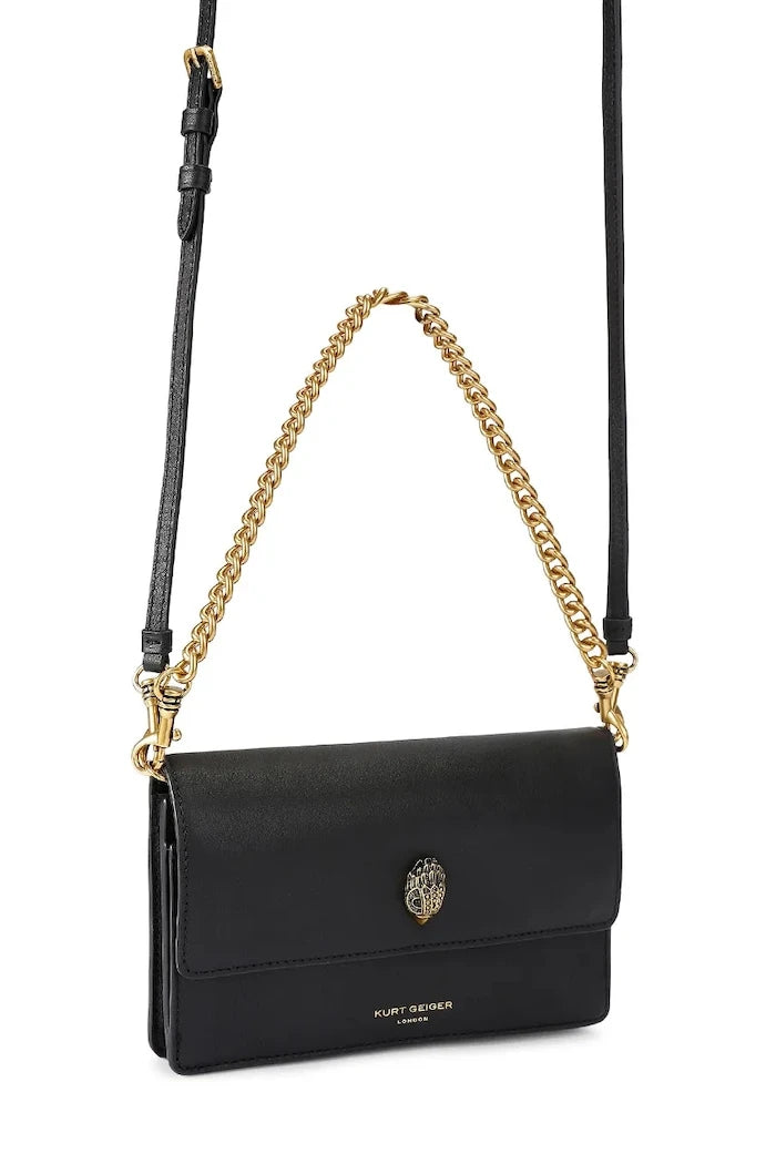 Kurt Geiger London SLOANE kadın deri crossbody çanta