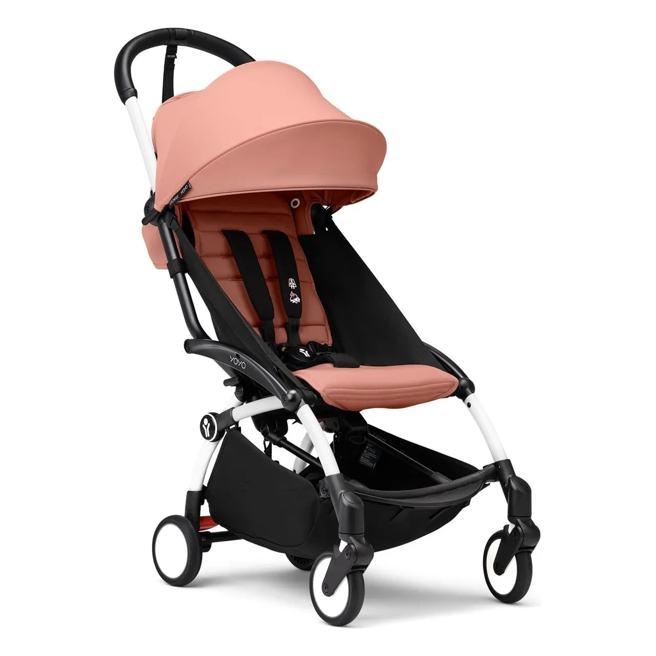 Stokke® - YOYO³ 6+ Pushchair White frame | Ginger