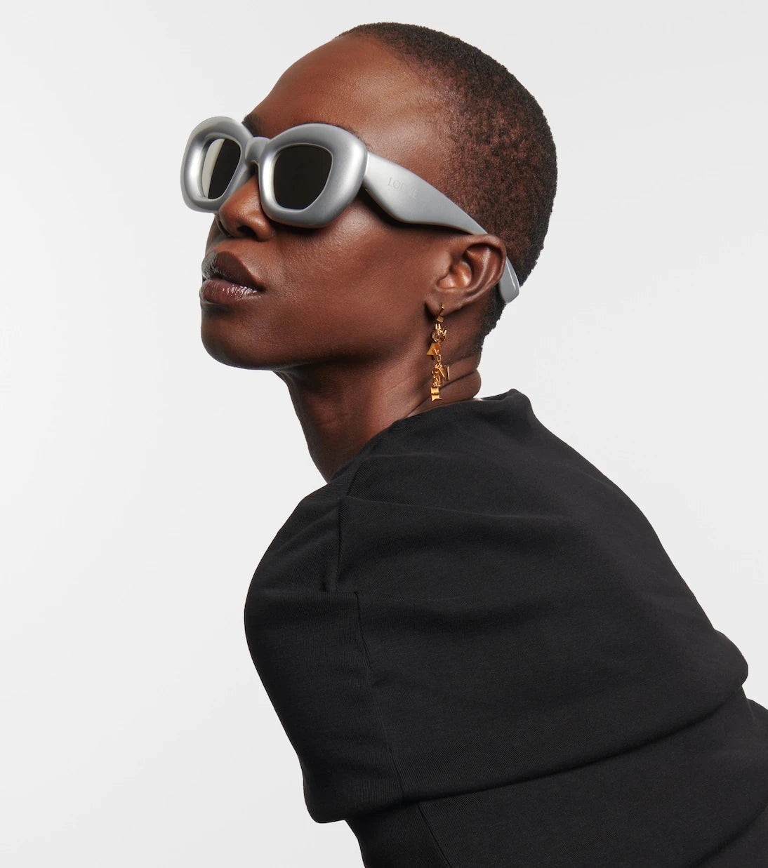 Loewe - Inflated rectangular sunglasses