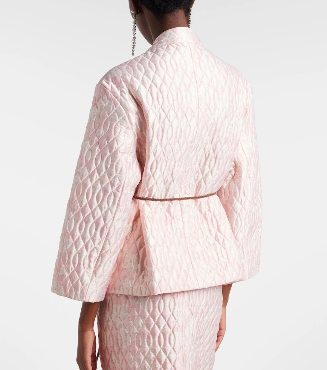 Simone Rocha - Embellished quilted jacket