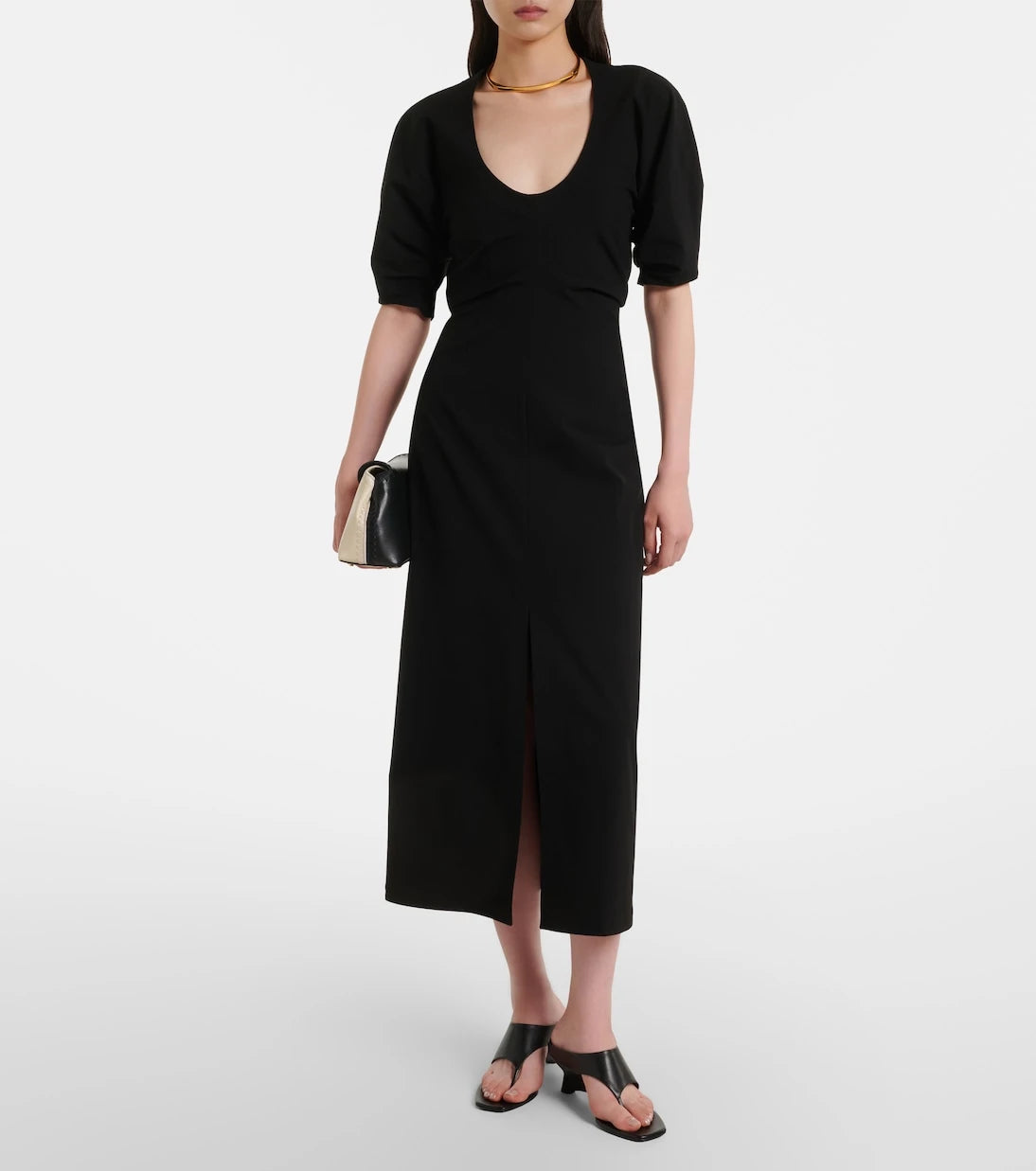 Proenza Schouler - Clarissa cotton-blend midi dress