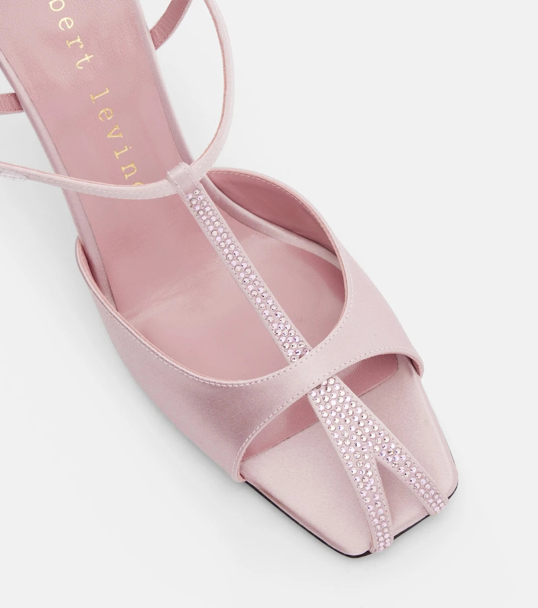 Herbert Levine - Hidden Gem 95 embellished satin sandals
