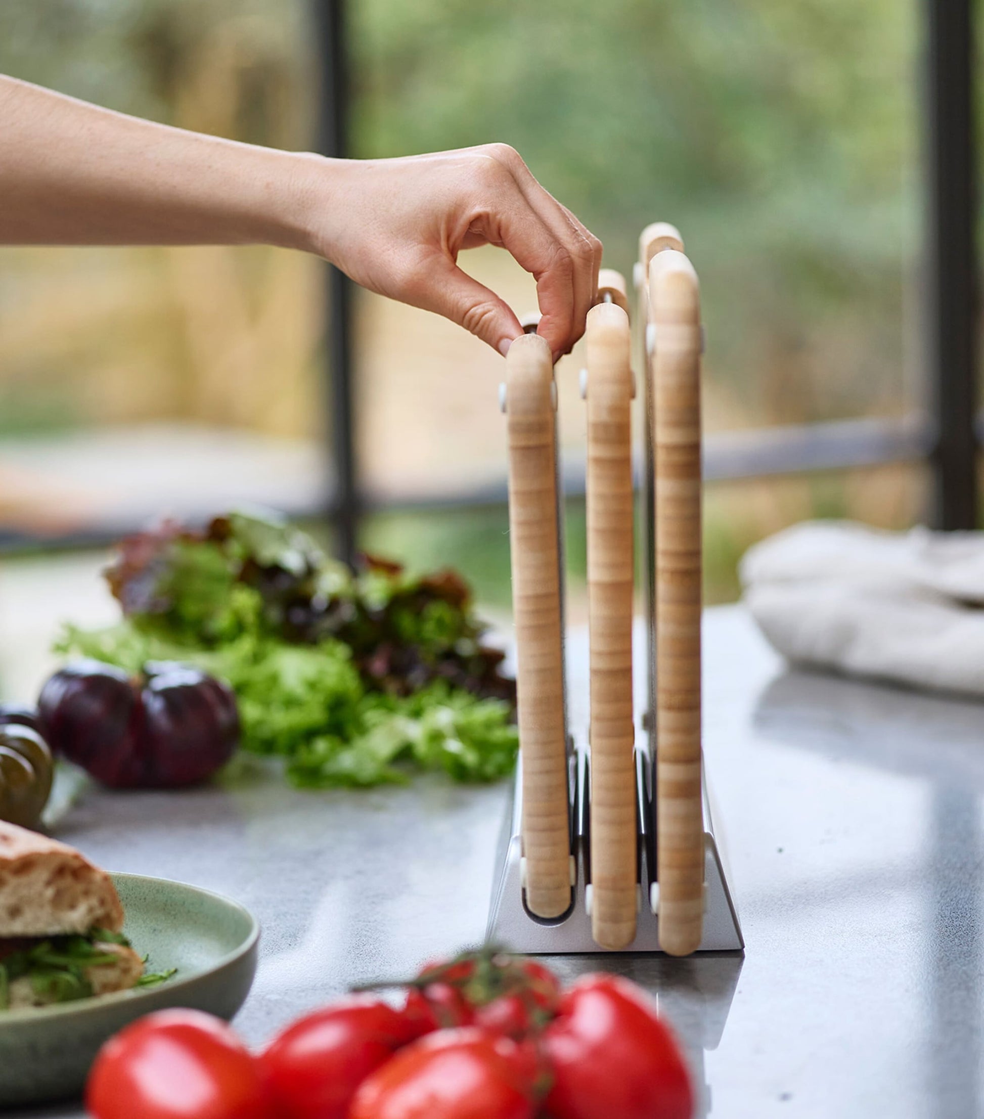 Set of 3 Bamboo Nest Chopping Boards