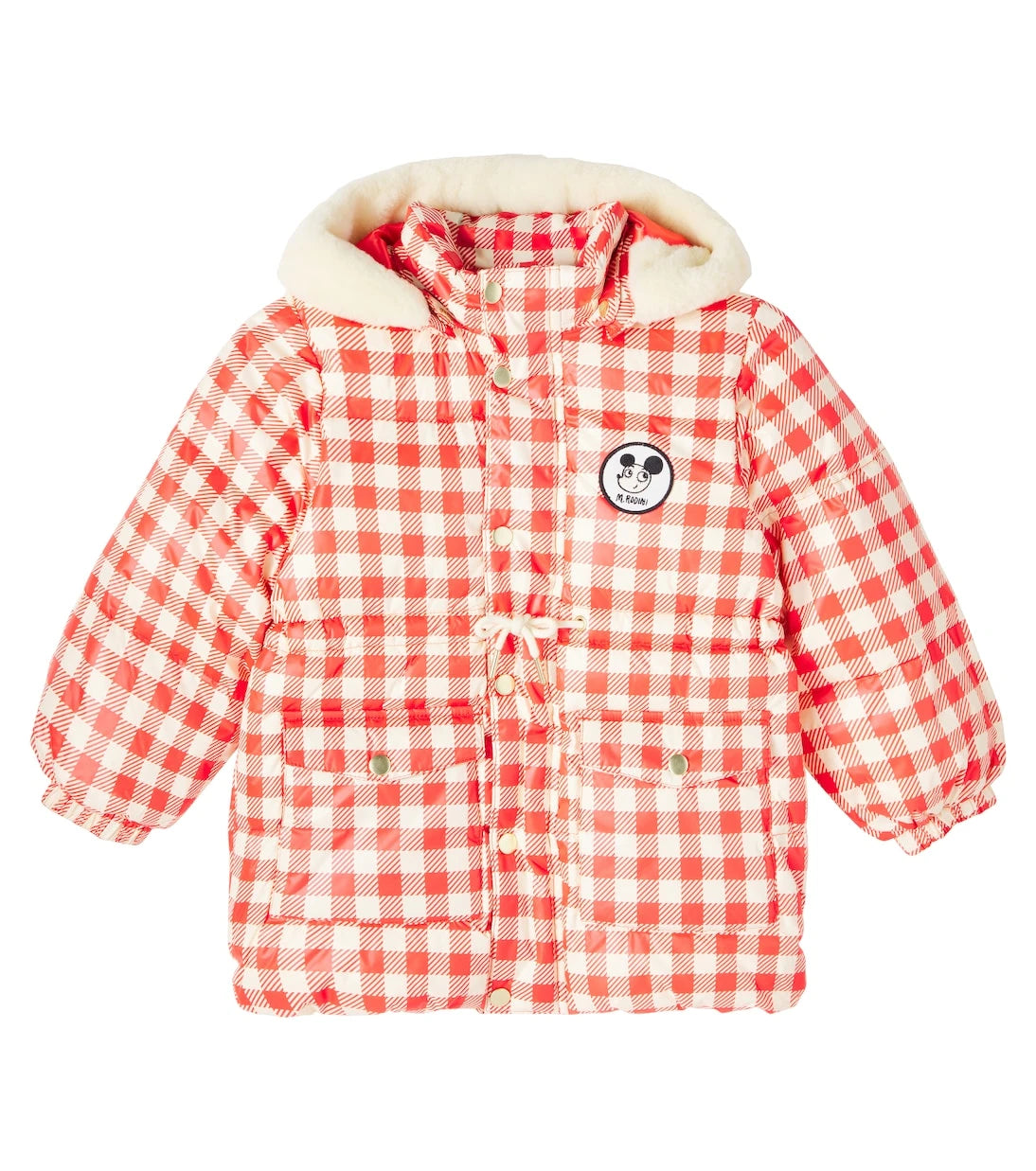 Mini Rodini - Gingham puffer jacket