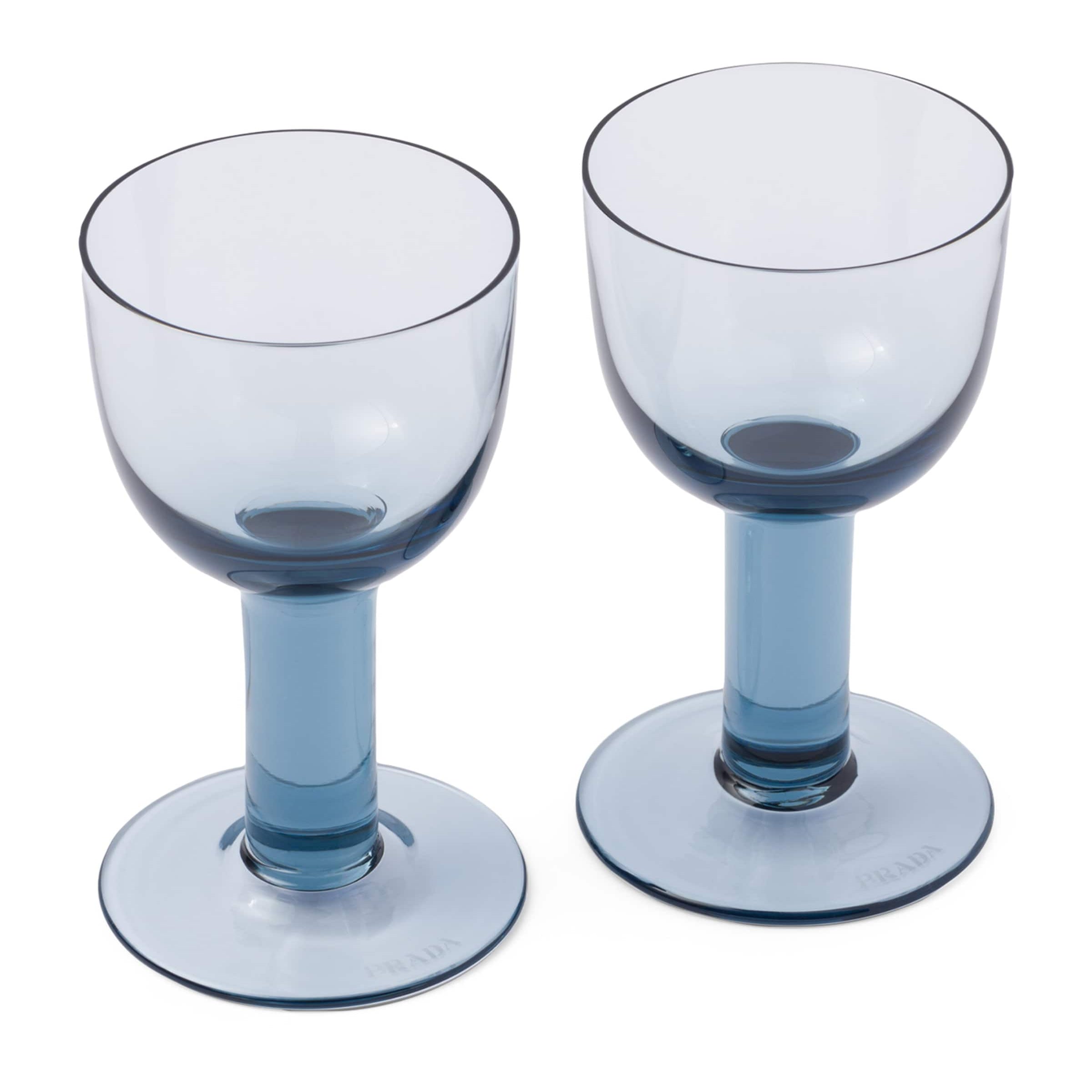 Set of 2 Plinth White Wine Glasses