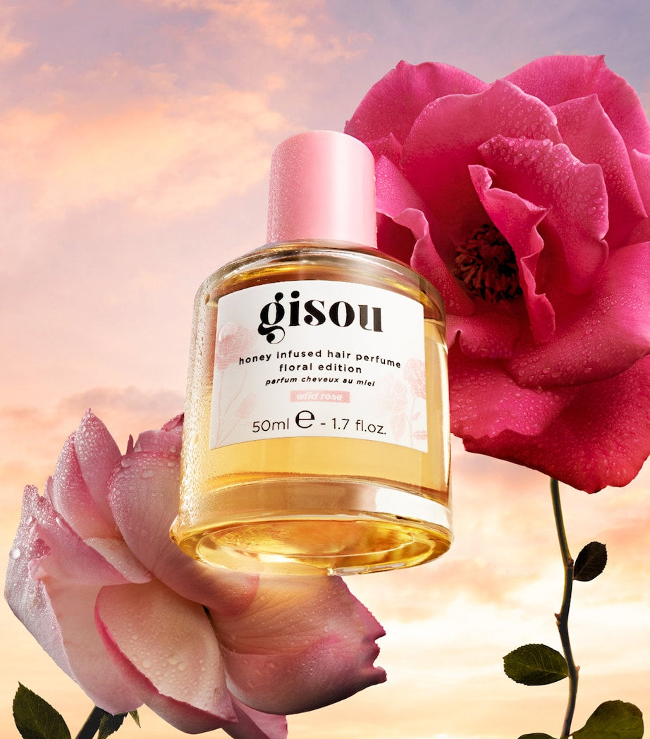 Honey Infused Hair Perfume Floral Edition (50ml) - Wild Rose