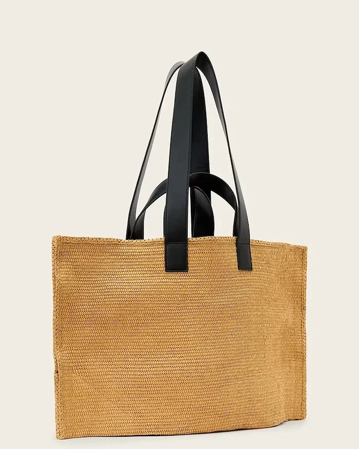 AllSaints kadın tote çanta LUTECE örgü kumaş