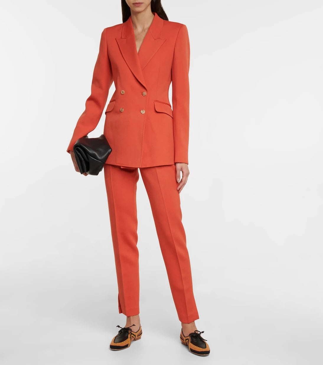 Gabriela Hearst - Isabel mid-rise slim virgin wool pants
