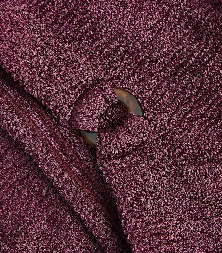 Purple Domino Swimsuit