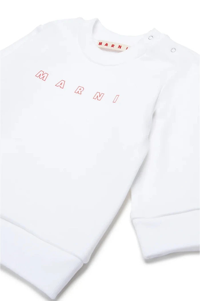 Marni MS319B Bebek Pamuklu Sweatshirt