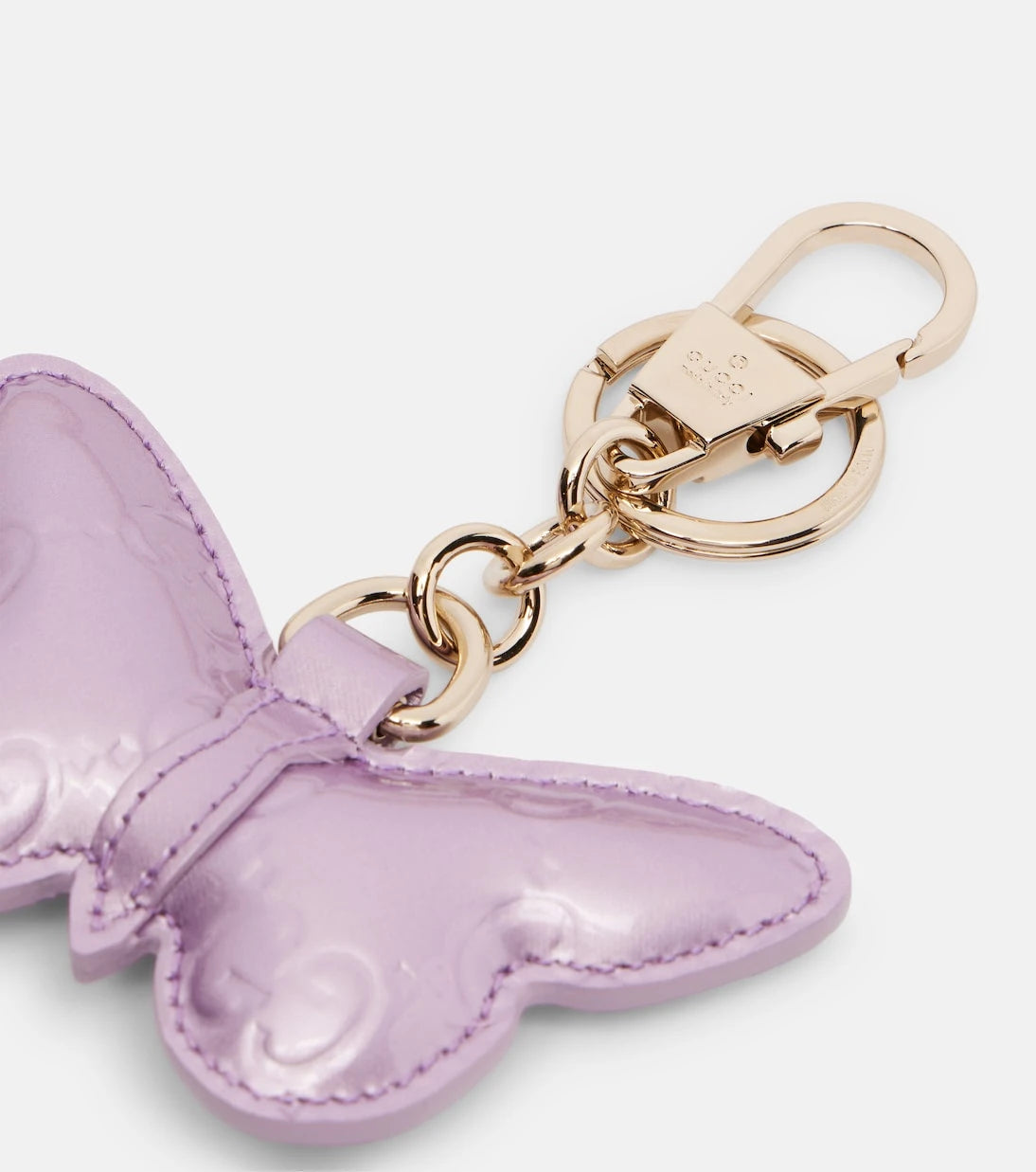 Gucci - Butterfly leather bag charm
