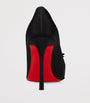 Christian Louboutin Black Cassia Nodo Leather Pumps 100