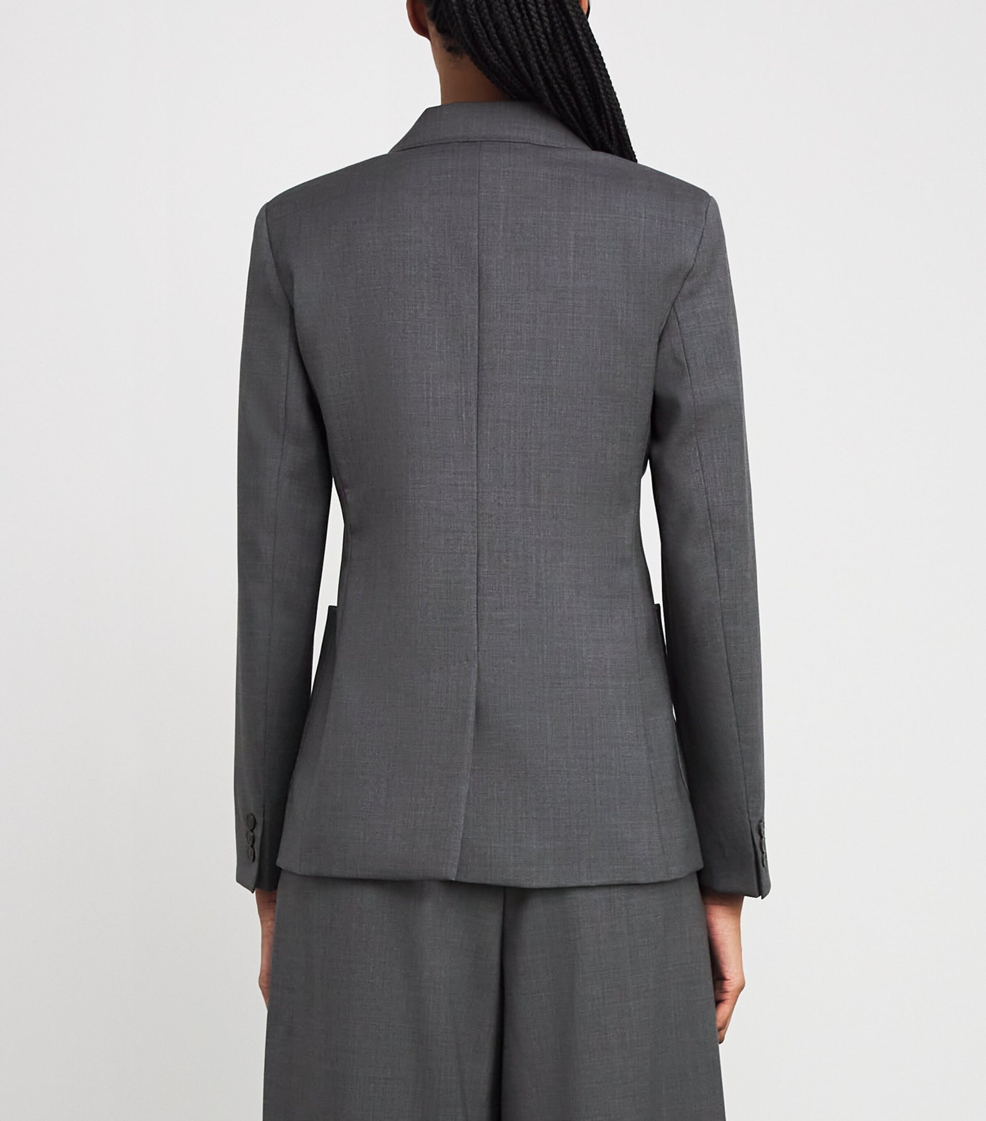 Weekend Max Mara Virgin Wool Double-Breasted Blazer