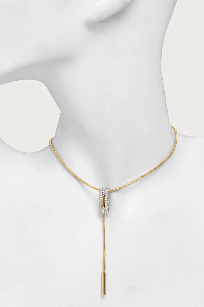 Trussardi kadın metal kolye uçlu kolye