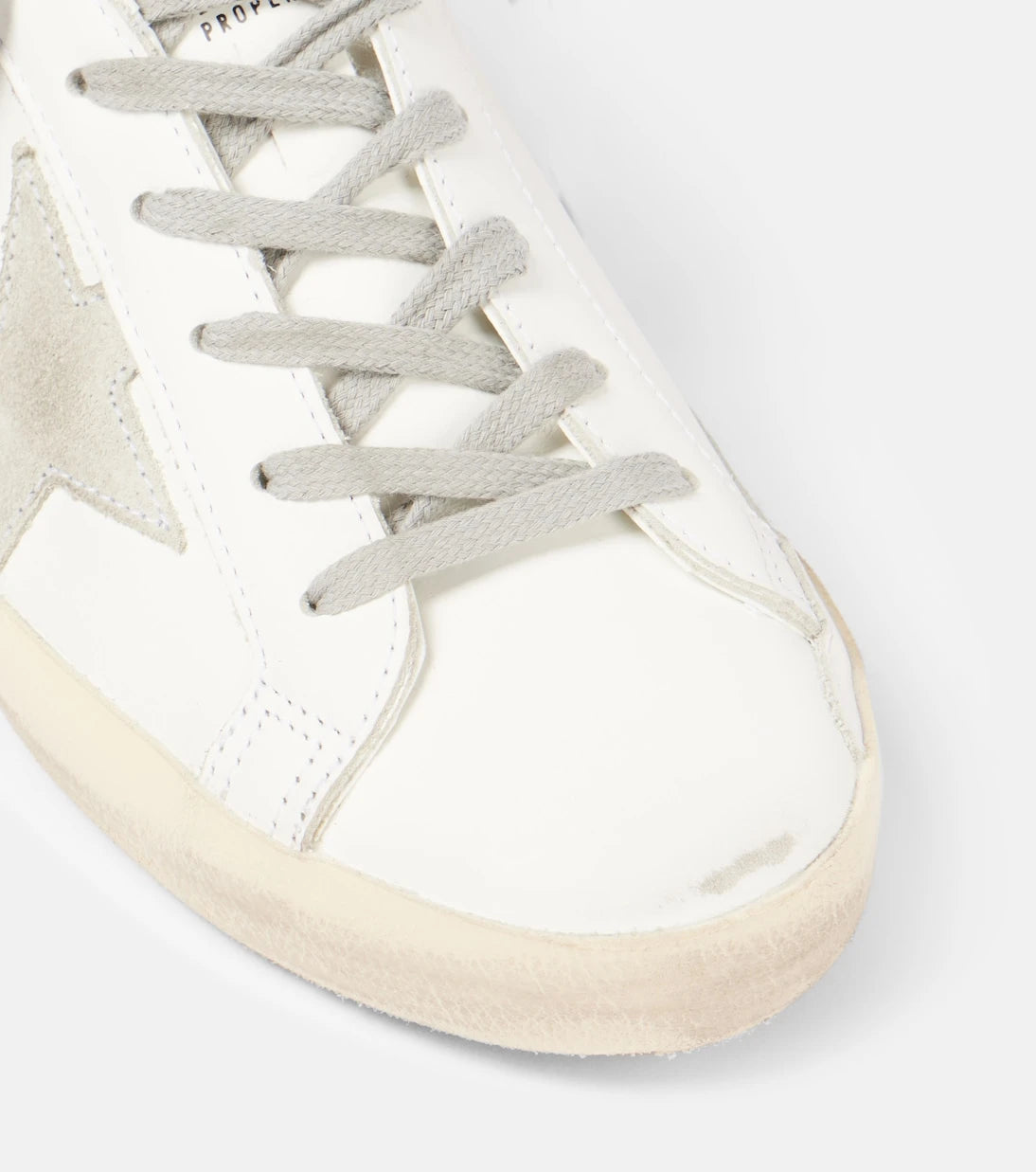 Golden Goose - أحذية رياضية Super-Star جلدية