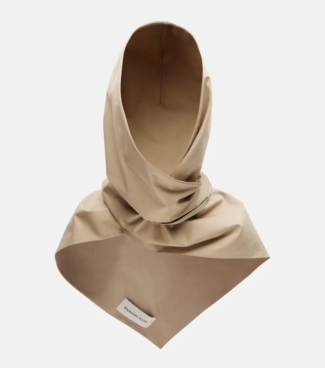 Nour Hammour - Cotton canvas hood