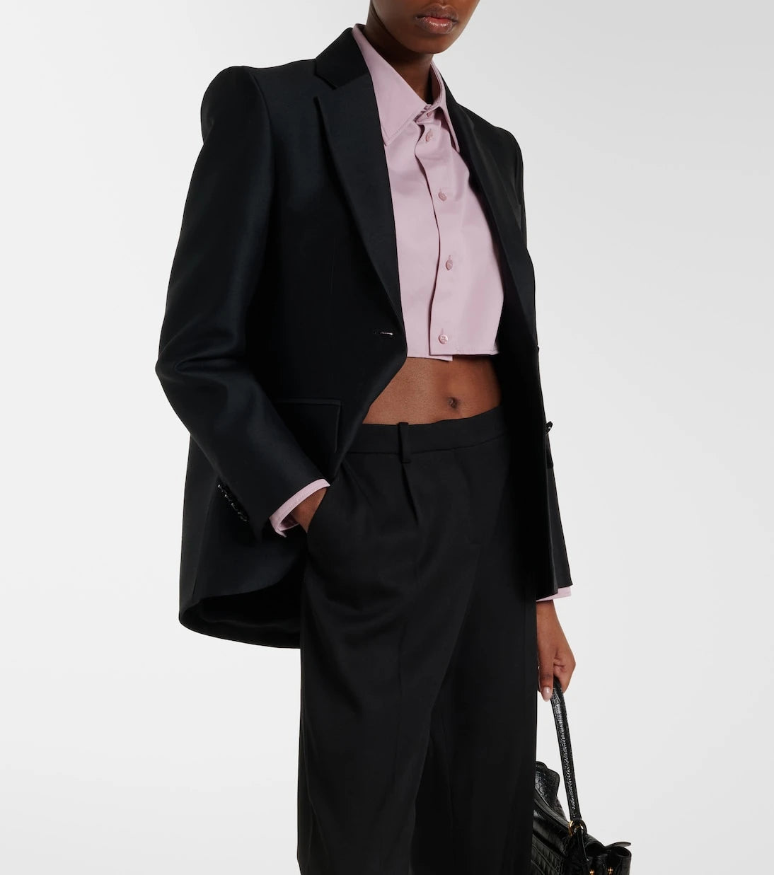 Balenciaga - Wool and silk blazer