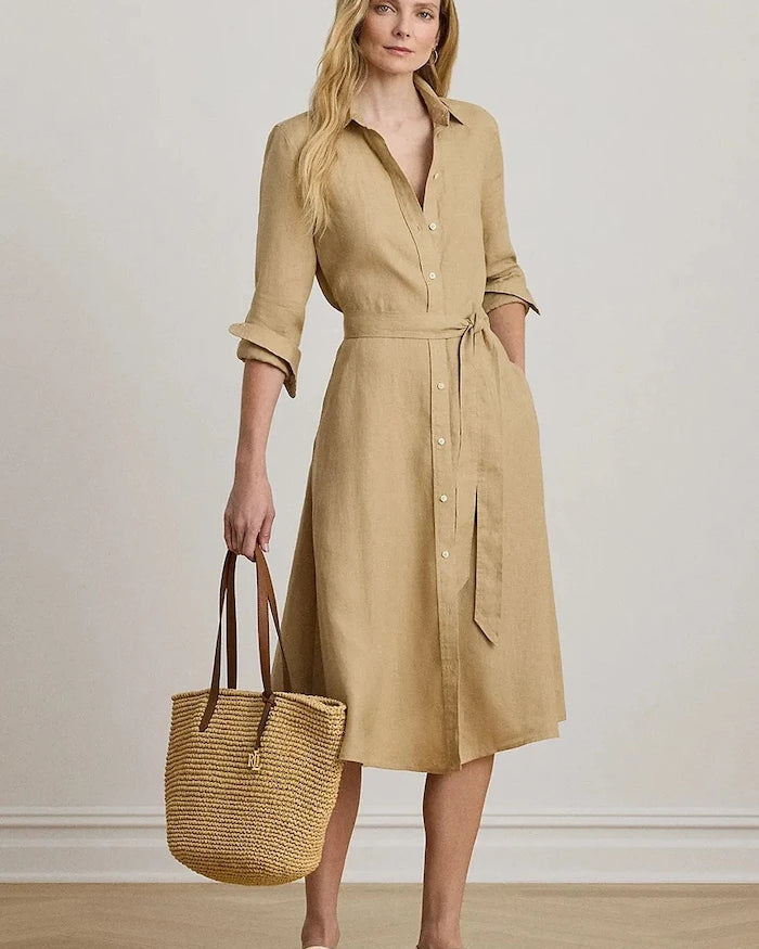 Lauren Ralph Lauren keten gömlek elbise