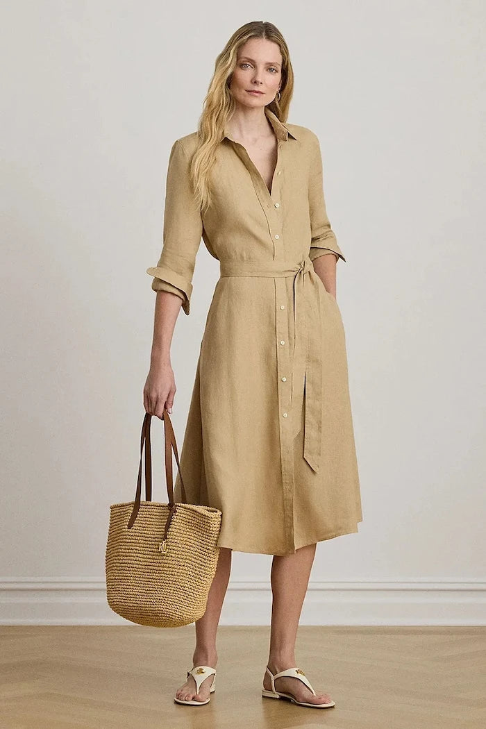 Lauren Ralph Lauren keten gömlek elbise
