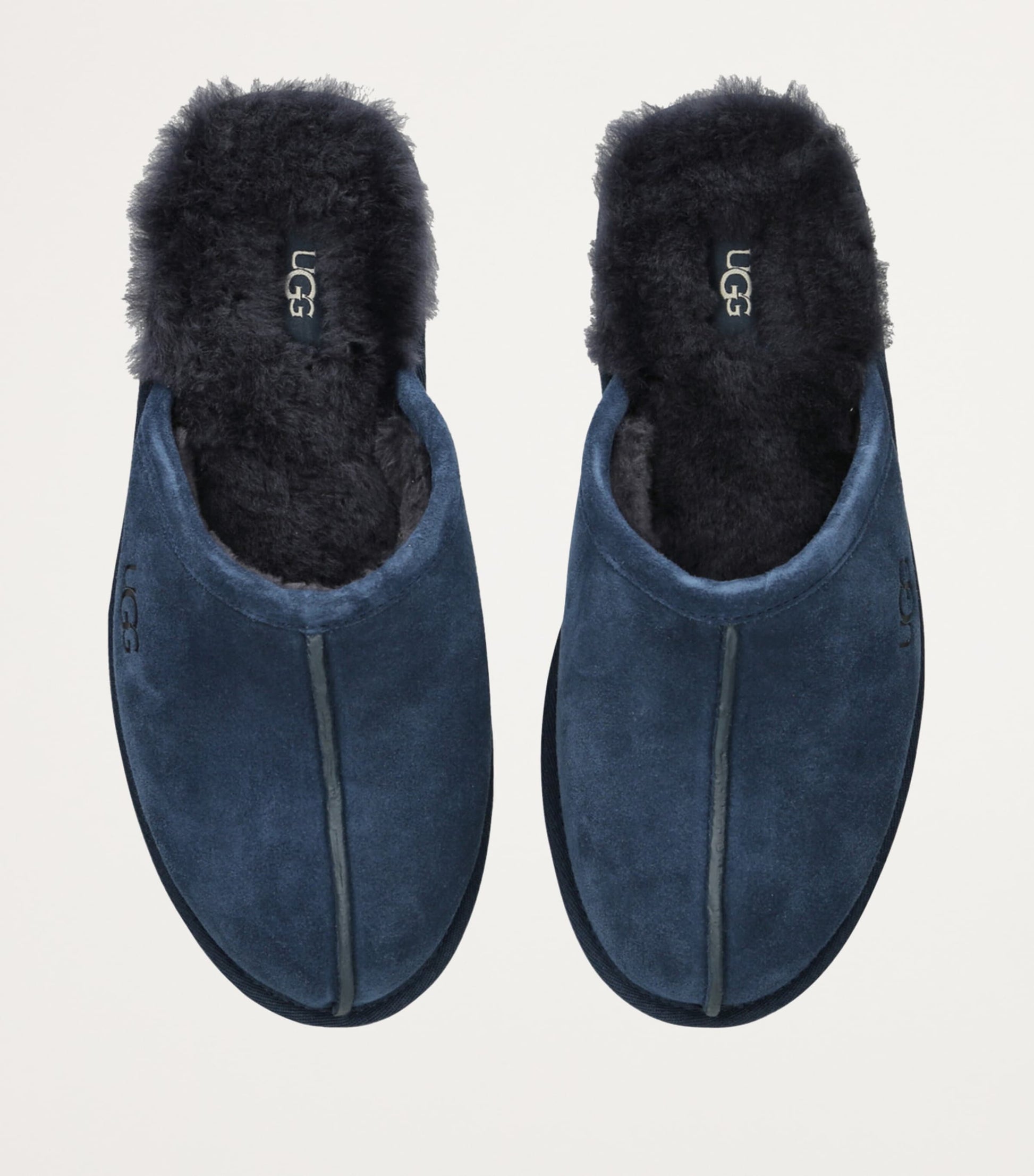 Suede Scuff Slippers