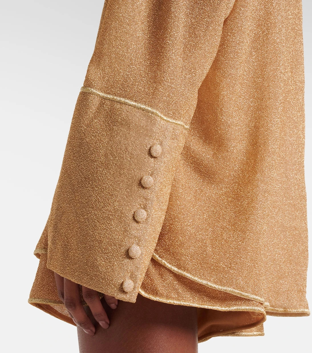 Oséree - Lumière lamé shirt