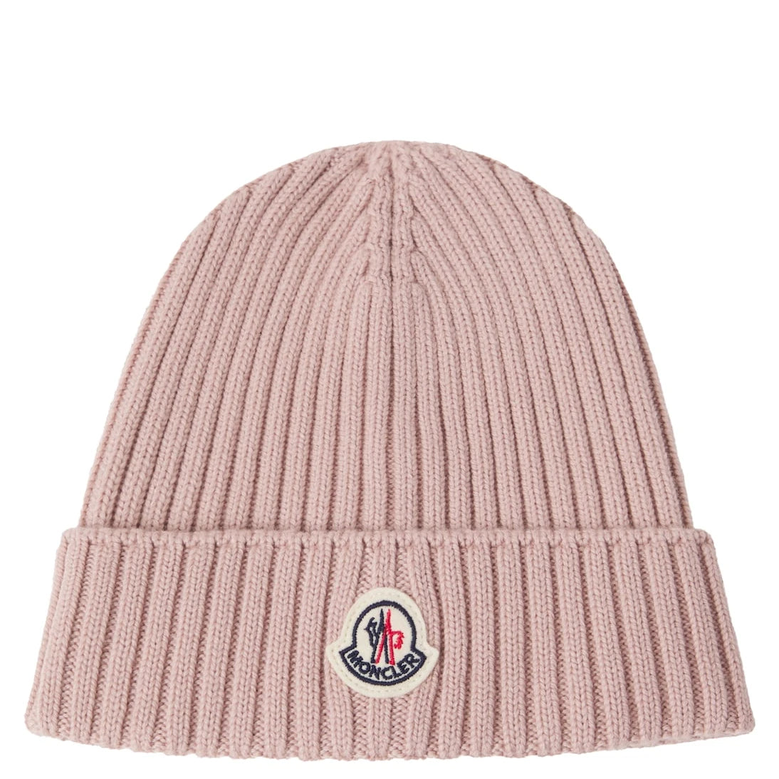 Moncler Enfant - Logo virgin wool beanie
